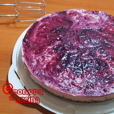 TORTA CHEESECAKE ai frutti di bosco la ricetta di Elenora in Cucina - Eventi Salento